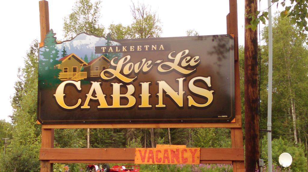 Talkeetna Love-Lee Cabins Hotel Buitenkant foto